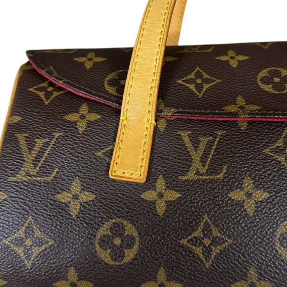 LOUIS VUITTON Brown Monogram Canvas Bag - Picture 9 of 11